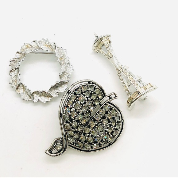 Vintage Deco Brooch Lot - Picture 1 of 10